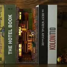 

Diy Miniature House Diy Miniature Dollhouse Kit Dollhouse Furniture Roombox Book Nook Miniature Dollhouse Wooden Doll House