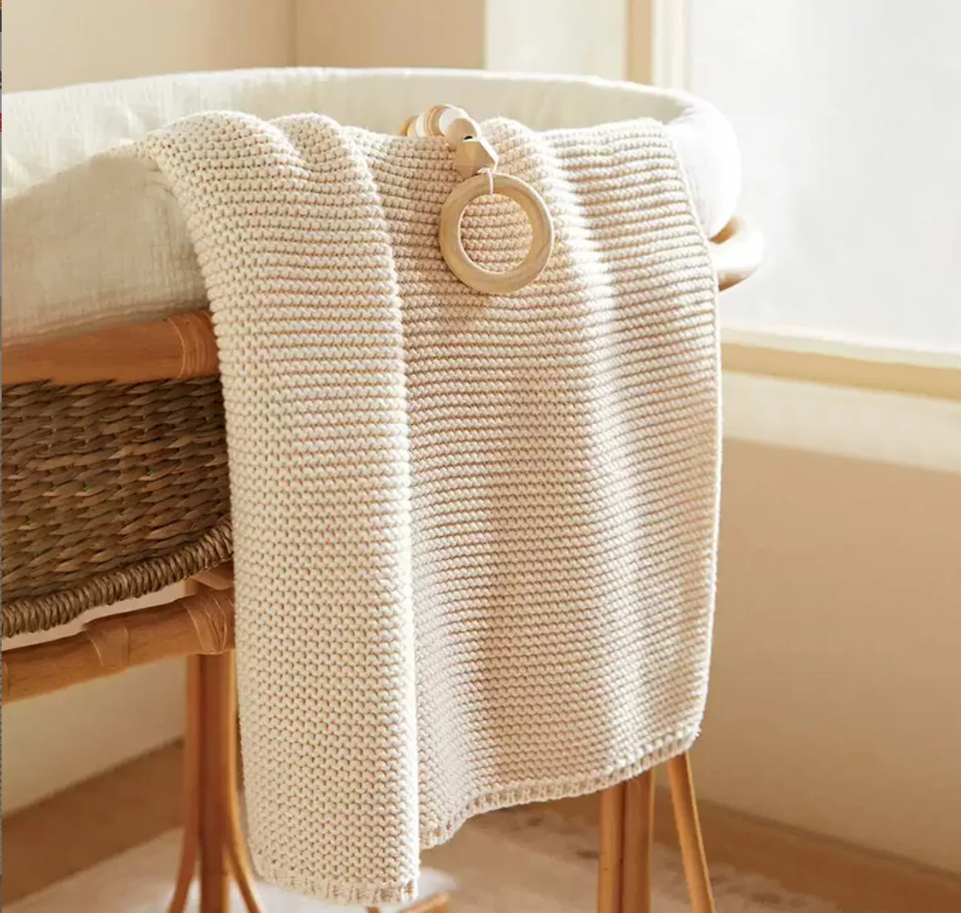 

100*70cm Baby Blanket Knitted Sofa Throw Blankets Nordic Pompom Soft Tapestry Newborn Baby Swaddle Wrap Crib Stroller Blanket