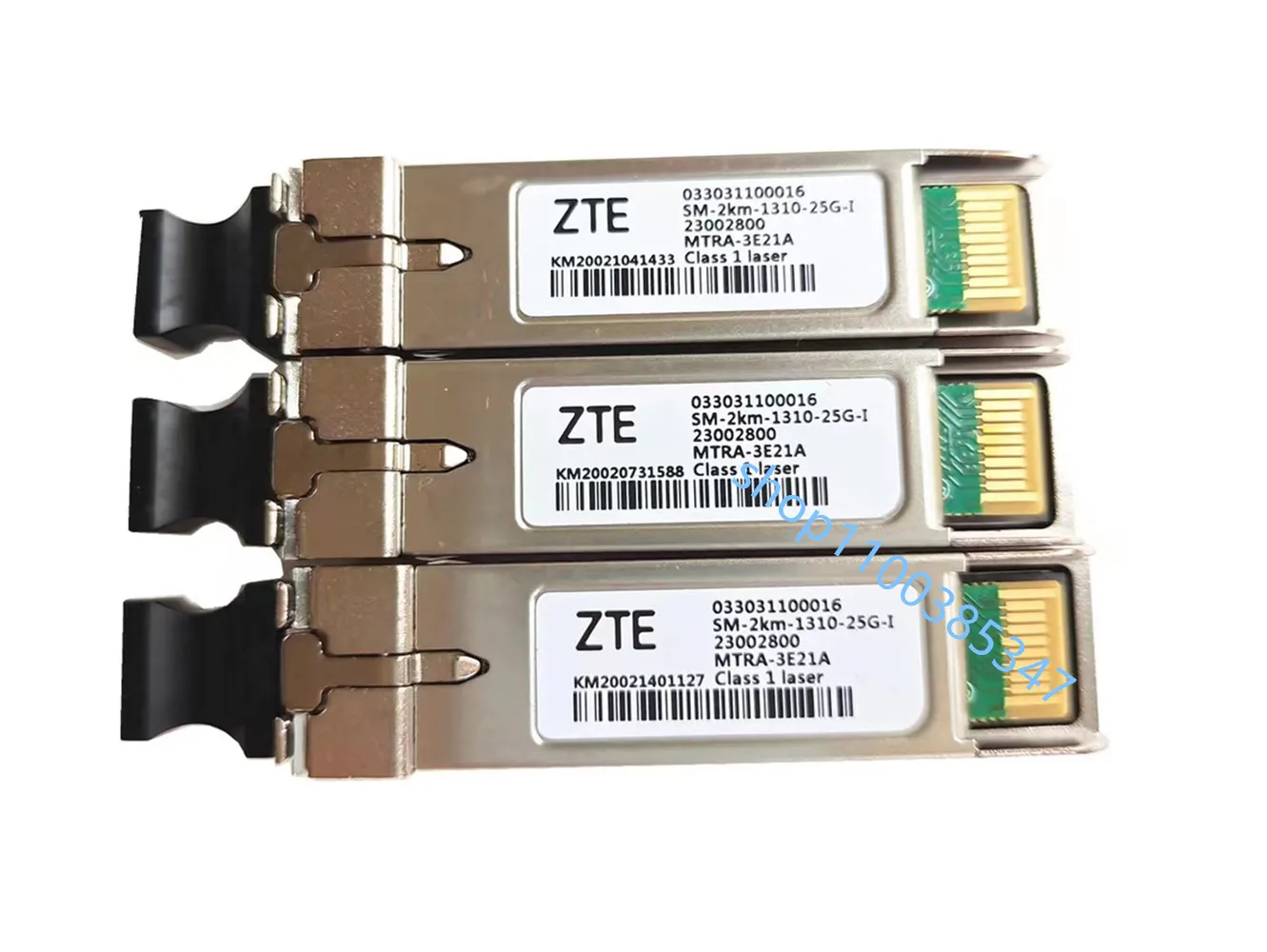 ZTE SM-2km-1310-25G-I MTRA-3E21A QSFP28 033031100016 1310nm Single-Mode LC QSFP Fiber Optical Module Transceiver Original for vw id3 id4 id6 seat occupying controller delay module one click switch original car mode delay mode camping mode