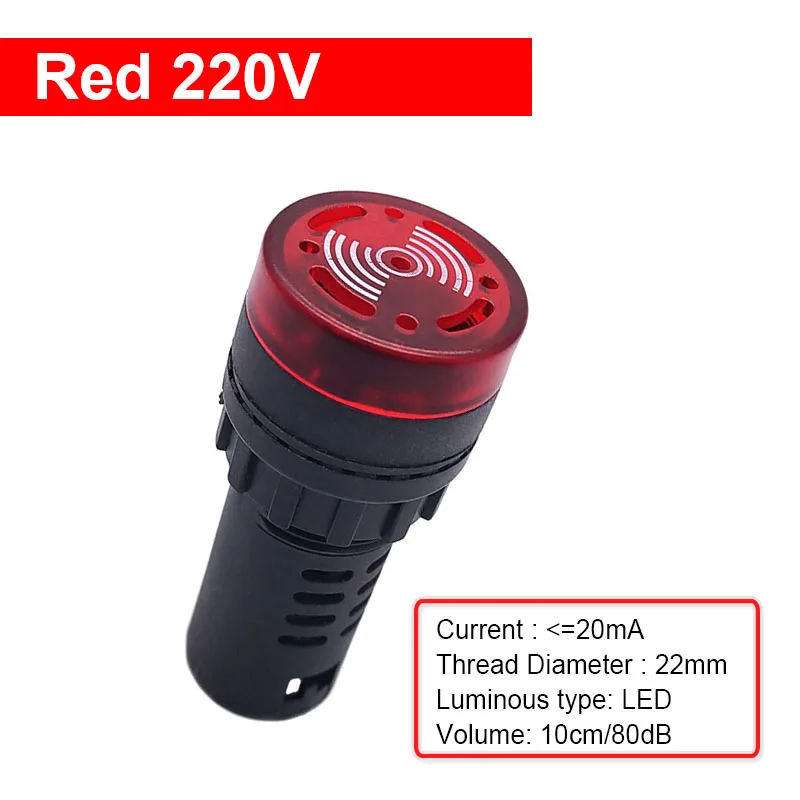 AD16-22ESSM/RG/24V - Sinalizador, Acustico e LED, 24V 22mm