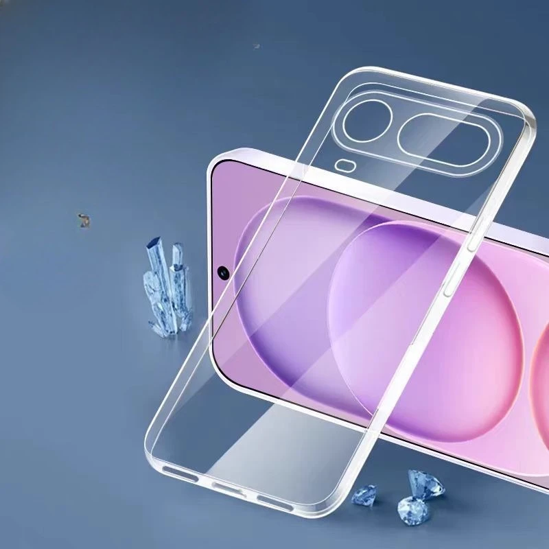 Ultra Thin Clear Air Soft TPU Silicone Phone Case Back Cover