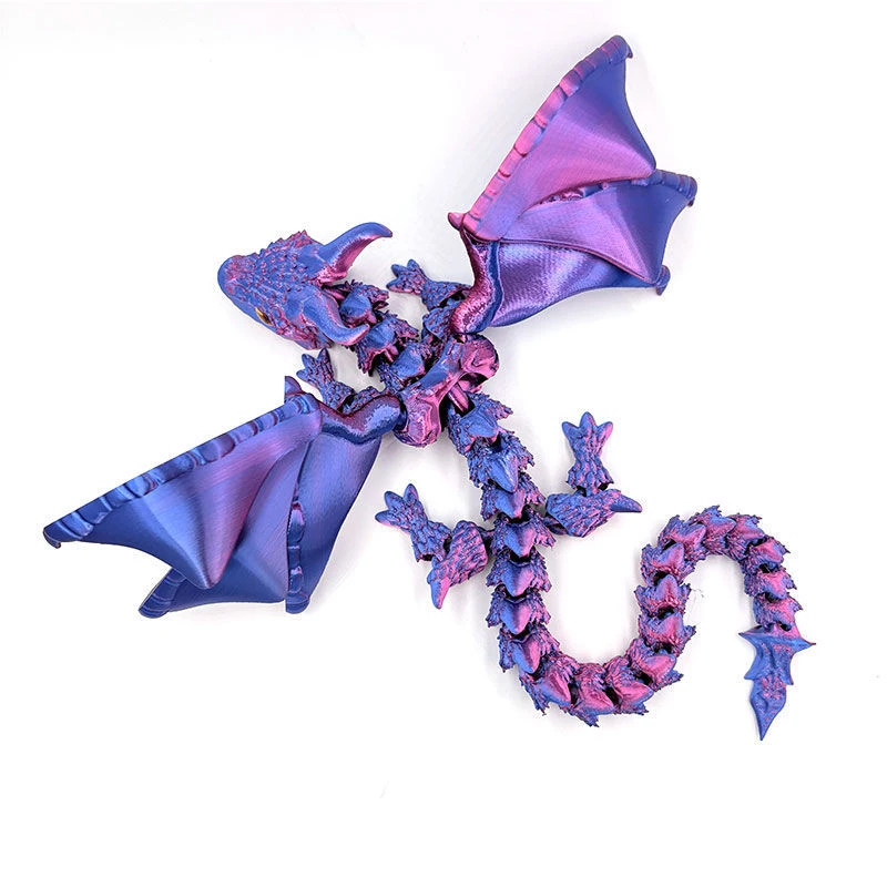 3D Winged Dragon Figurine 6