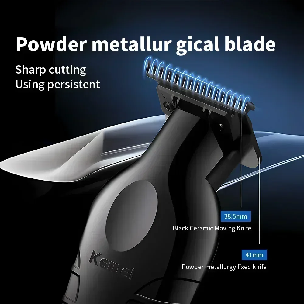 Kemei KM-2296 Hair Clipper Kit Men's Electric Shaver Hair Trimmer Machine Professional Hair Cutting Machine 2