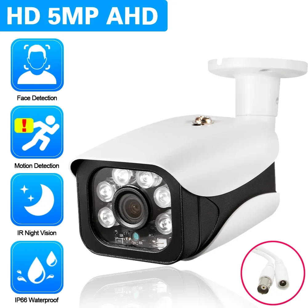 AHD CCTV Surveillance Camera Vandalproof Face Ultra HD Analog Camera Motion Detection Night Vision Small Dome Security Cameras