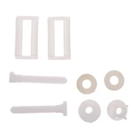 2 Pcs Universal Toilet Lid Screw Toilet for Seat Fixing Screwbolts Expansion Screw Kit Toilet Connector Nuts Accessories 2