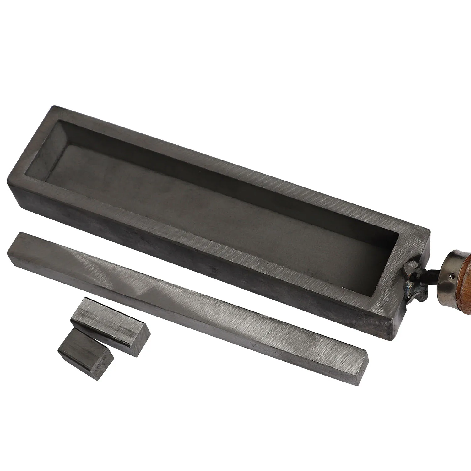 Reversible Jewelry Ingot Mould Oil Groove Making Tools Melting Casting Metal Tools for Sheet Bar Gold Silver Casting, 20 * 8 * 8cm Reversible Jewelry Ingot Mould Oil Groove Making Tools Melting Casting Metal Tools for Sheet Bar Gold Silver Casting, 20 * 8 * 8cm