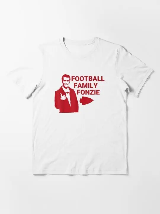 Trending Football Family Fonzie Longseelves Travis Kelce Kansas Chiefs T-Shirt