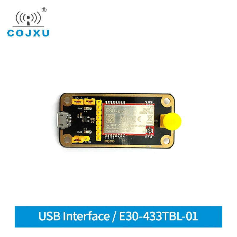 e104 bt05 tb usb to ttl test board tlsr8266 2 4ghz ble4 2 uart wireless transceiver module bluetooth transmitter receiver E30-433TBL-01 E30 Series Module Test Board USB to TTL Test Board SI448 433MHz FEC IoT Wireless Transceiver Module