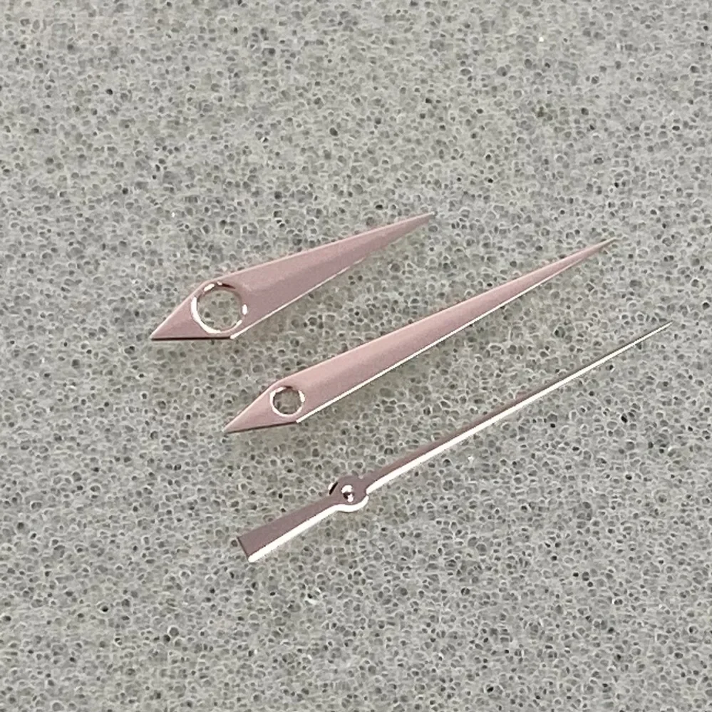 Premium Watch Needle Hands in Silver, Blue, Gold, Green, and Orange - NH35 Collection
