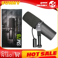 SM7B microphone sm7b dynamic microphone podcast studio set for Live/Stage Recording Podcasting cardioid Black Metal mic 7b
