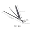 Stainless Steel 3 in 1 Smoking Tool Multifunction Cleaners Smoking Knife Pipe Smoking Pipe Clean Accessory 6