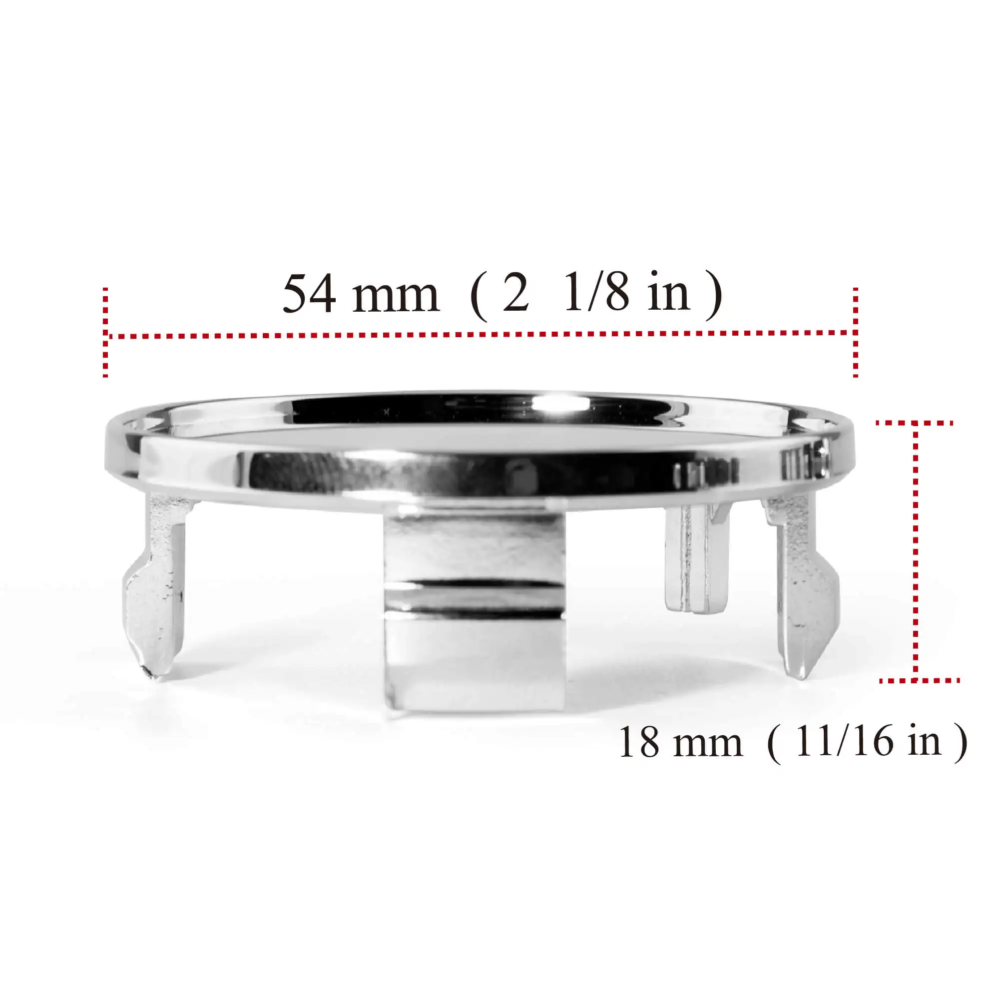 Set Di 4 Coprimozzo Centrali Universali - Diametro Esterno 54mm, Interno 49mm, Design Carbonio Per Auto - Foto 2