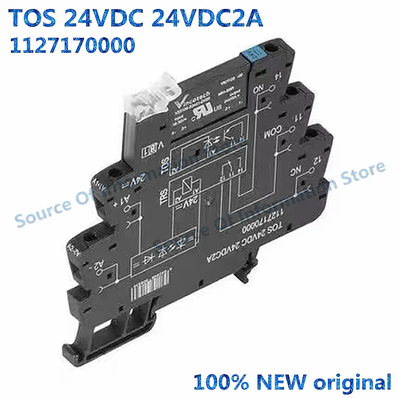 

1PCS Relay TOS 24VDC 24VDC2A 1127170000 Solid State relays 100% New Original