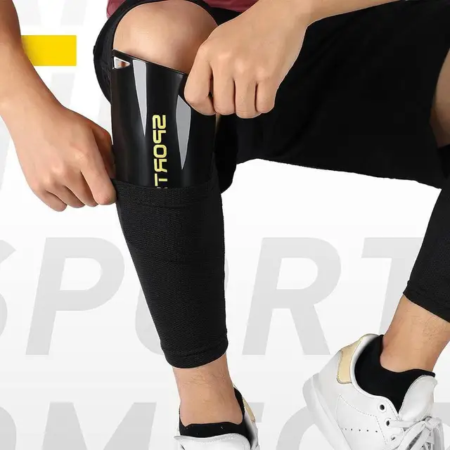 Protetora Shin Pads para Crianças e Jovens Adultos, Suporte de Bezerro,  Acessórios Esportivos ao Ar Livre, Futebol, Basquete, Rugby, Kickboxing -  AliExpress