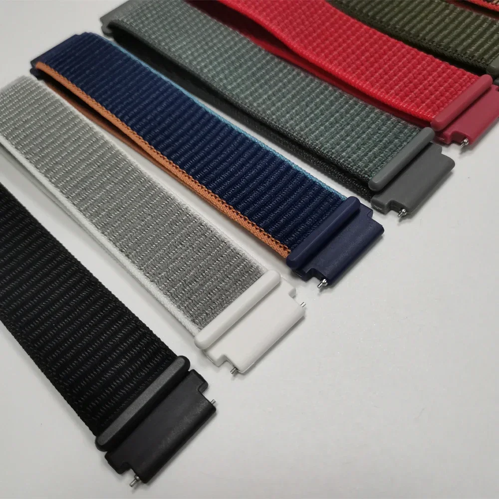 Braided Nylon Sport Watch Strap, 20/22mm