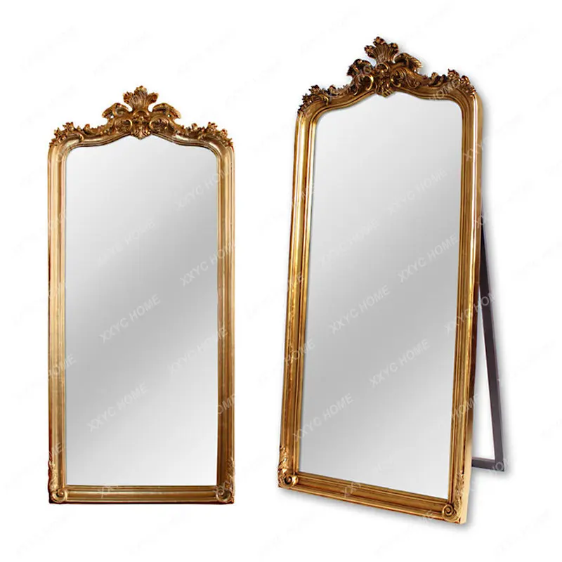 

Floor Full-Length Mirror Household Full-Length Mirror Clothing Store Changing Mirror Wall-Mounted Wall Sticking Vertical
