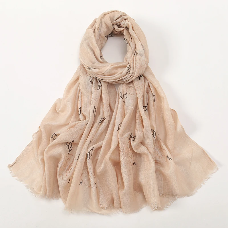 Рисунок 4 - Женская длинная однотонная шаль