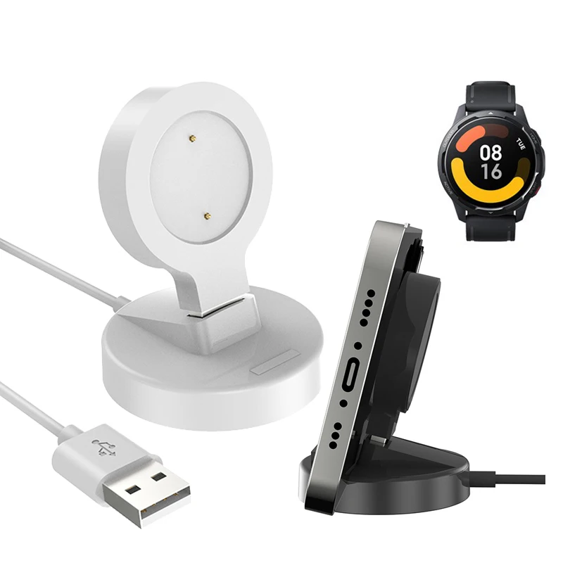 

Dock Charger Adapter USB Charging Cable Stand for Xiaomi Mi Watch Color 2/S1 Active Sport Smart Watch Holder Charge Accessories