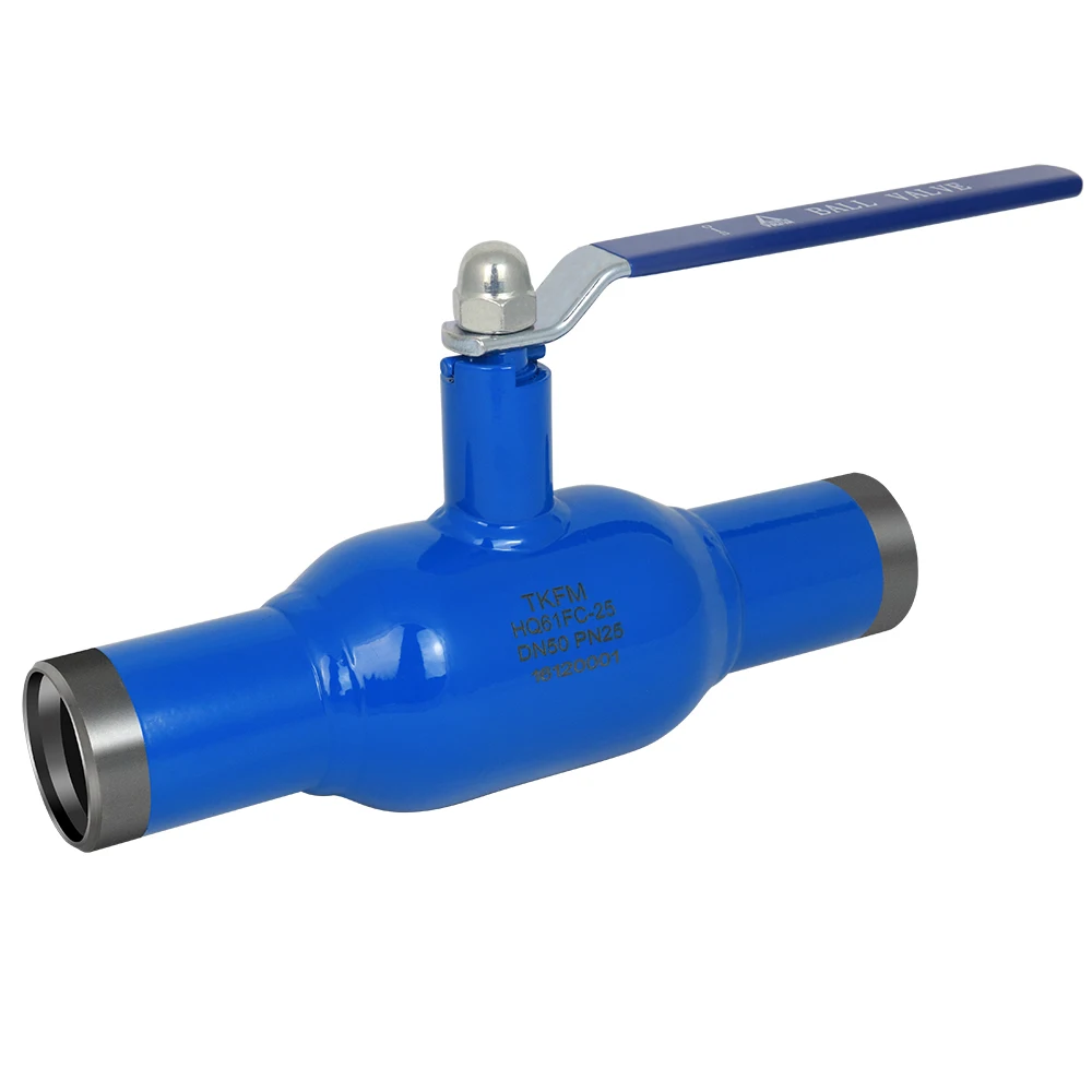 

factory directly sale lever type full welding ball valve for heating pipe
