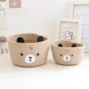 Cute Storage Baskets Rattan Woven Bedroom Household Decor Organizer Case Key Snacks Desktop Sundries Deposit Tidy Box Items 1