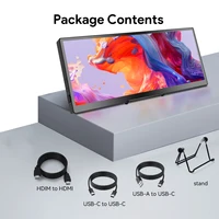 12.3inch portable monitor Long strip touch IPS screen, with type-c hdmi second screen, suitable for MAC/laptop/PC/XboxPS5/Switch - Image 6