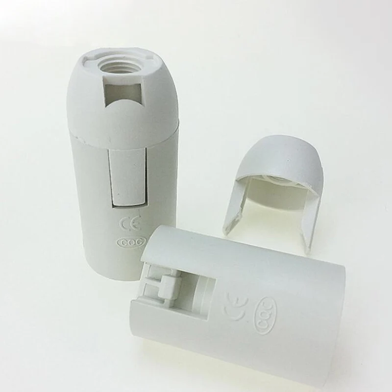 E14 Light Bulb Lamp Holder Socket Lampshade Ring 2A 250V 10pcs Lamp Holder Lamp Bulb Holder Lamp Base