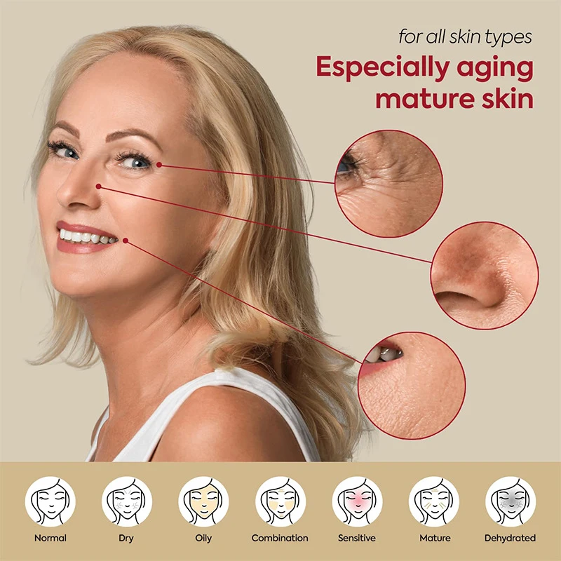 Retinol Essence Brand Ginseng Niacinamide Firming Repair Deep Moisturizing Brightening Remove Closed Pore Essence Facial Care 6