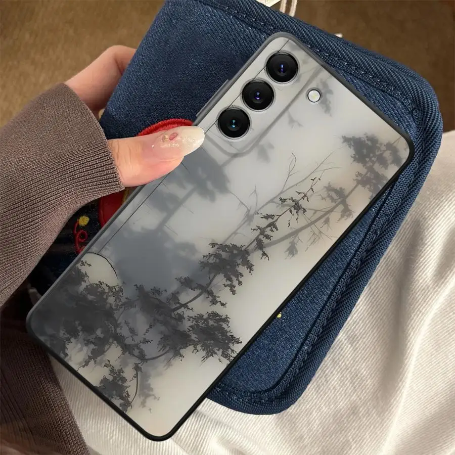 Elegant Branch Shadow Phone Case Cover
