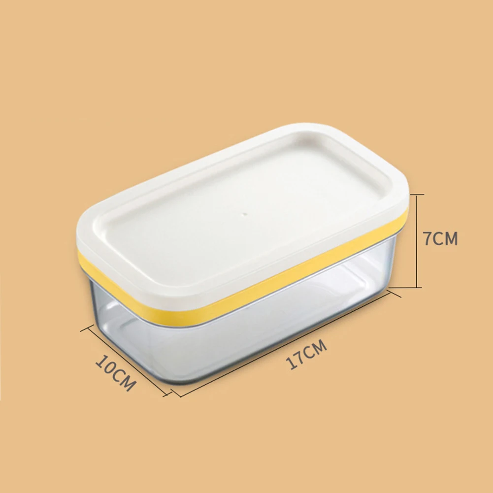 Refrigerator Butter Dish Box With Lid Slicer Case Knife Gadget Kitchen Sealing Storage Dish Butter Cutting Machine Cheese Keeper