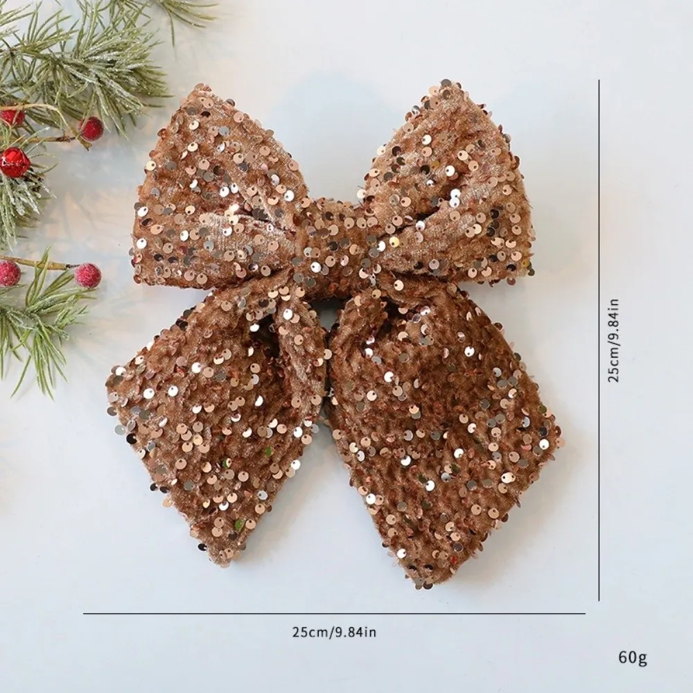 Flannelette Christmas Tree Bowknot Pendant Red DIY Ornament