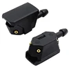 Universal Van Windscreen Wiper Spray Nozzle 4 Direction Spray 8/9mm Single Hole Wiper Nozzle Jet Car Wiper Replacement Parts 3