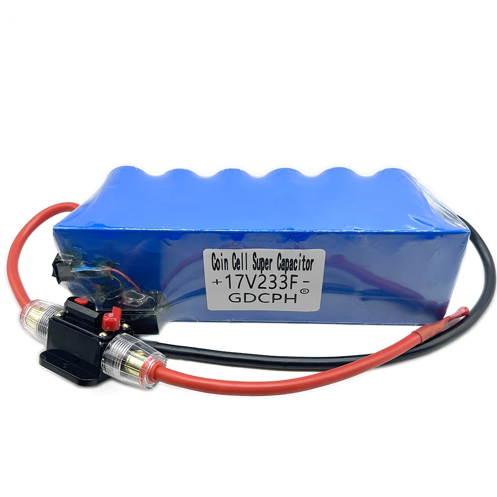 GDCPH 17V233F Automobile Rectifier Module 2.85V700F Large Capacity With Voltmeter Display Backup Power Supply Large Capacity