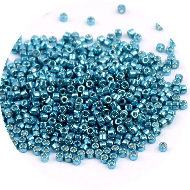 1 Beutel Miyuki Perlen Metallic Farben 2MM 10g Glasperlen DIY Schmuckherstellung Handwerk Halskette Armband Zubehör Großhandel Perle – Detail 13