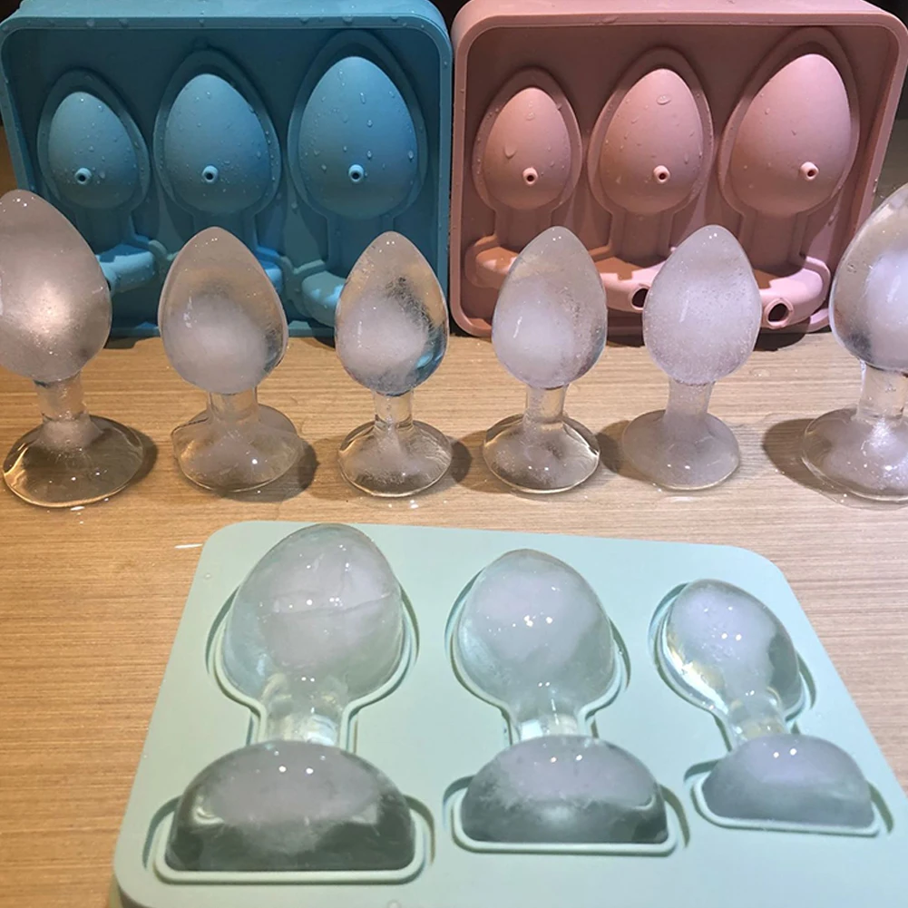 Adult Prank Ice Cube Mold Trays Fun Shapes Reuseable Silicone Ice Cube Molds Chilling Whiskey Cocktails Juice Drink ice cube mold