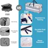 Heavy Duty XL Foldable Moving Bags 8 Pack with Backpack Straps Clear Storage Solution Lightweight Durable Alternative to Boxes 5
