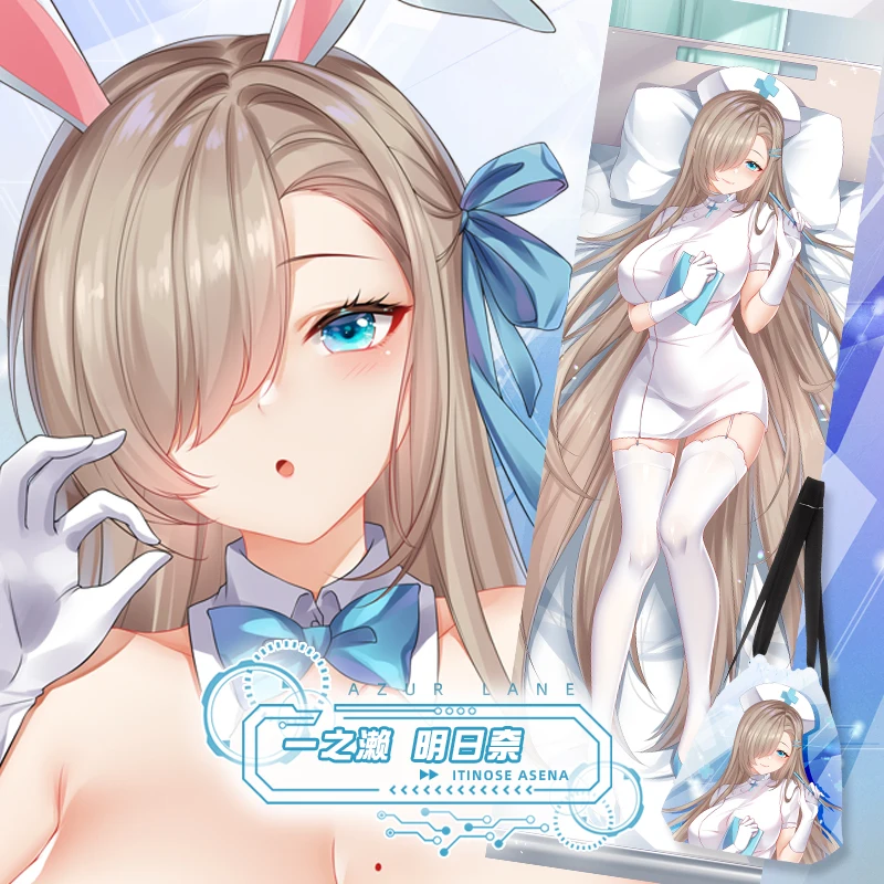 

Game Blue Archive- Itinose Asena Dakimakura 2WAY Hing Body Case Japanese Anime Otaku Pillow Cushion Cover Gifts