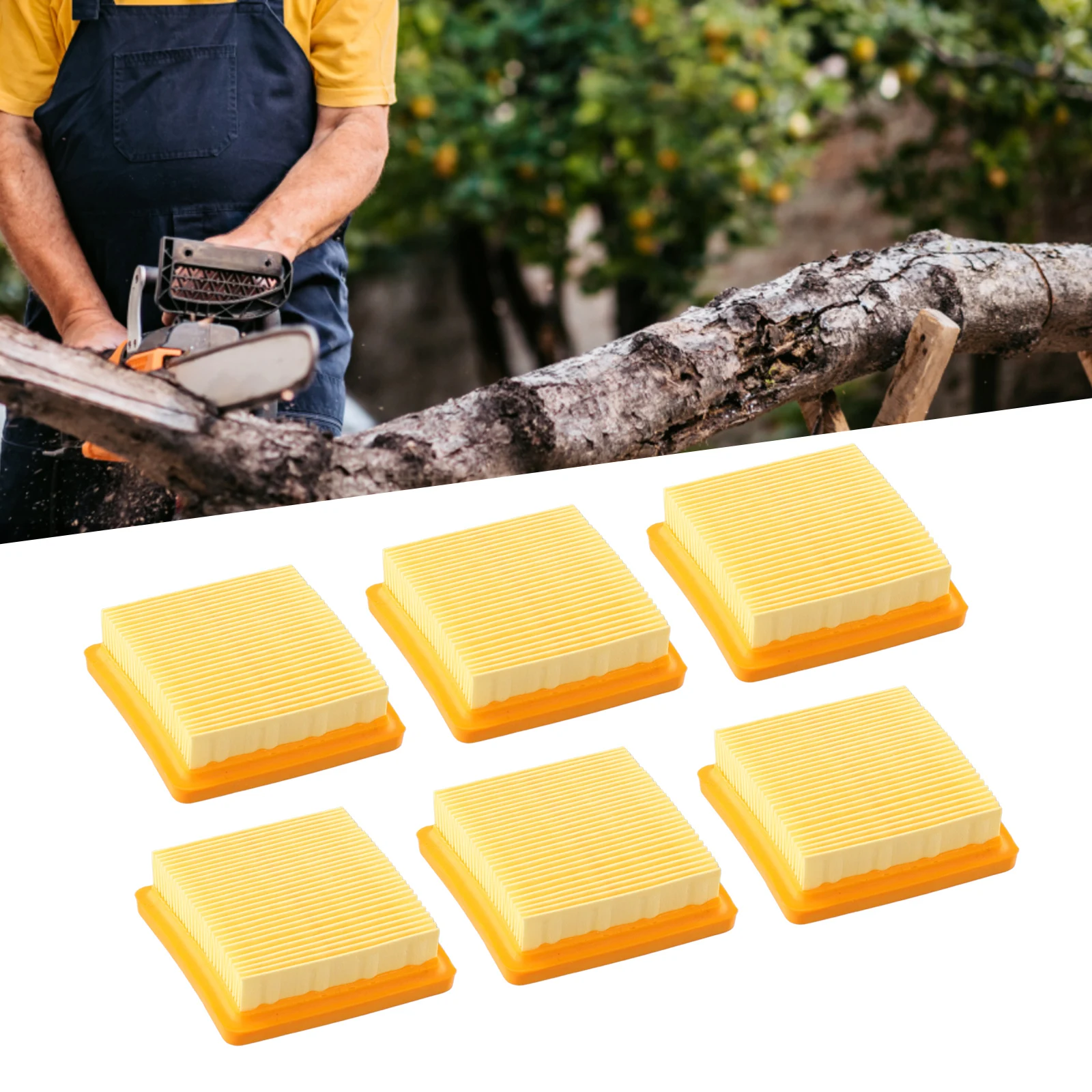 Paquet De 2, Pièce De Filtre à Air 4180-141-0300 Compatible Avec De Nombreux Modeles De Tondeuses A Cordes Stihl Pour Fs89 Fs91 Fs111 Fs131 4180141 0300 86825727 - Foto 7