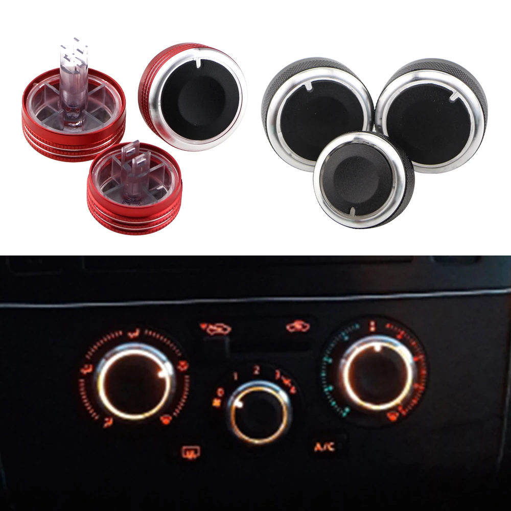 1Set Auto Klimaanlage AC Control Knöpfe für Nissan Tiida NV200 Livina 2004-2010 Geniss Sylphy 2012 Innen Acc. – Detail 3