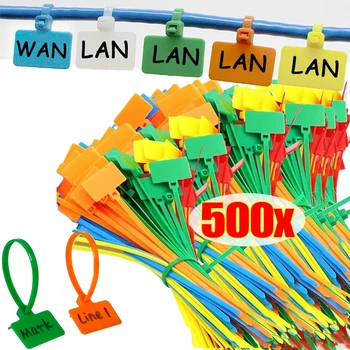 Color-Coded Cable Label Ties 1