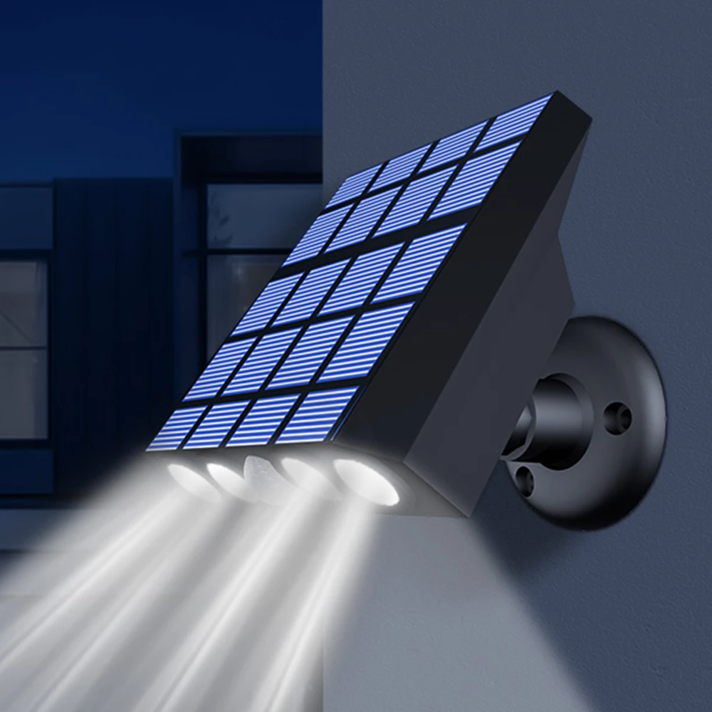 Solar Led Light Outdoor Krachtige Zonne-energie Solar Lamp Sensor Waterproof Lights Verlichting Tuinpad Garage Lampen - Solar Lamps - AliExpress
