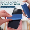 3 in 1 Portable Microfiber Screen Cleaner Spray Bottle with Cleaning Liquid for IPhone PC Laptop Polishing Cloth Cleaner Brush 2
