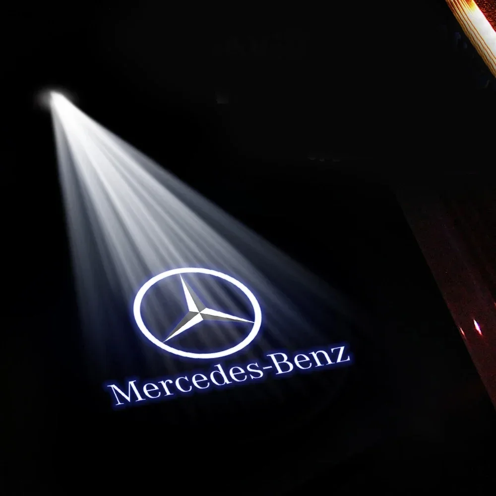 Car Door Light Projector for Mercedes-Benz E couple CLA W218 W219 A207 C207 CLS