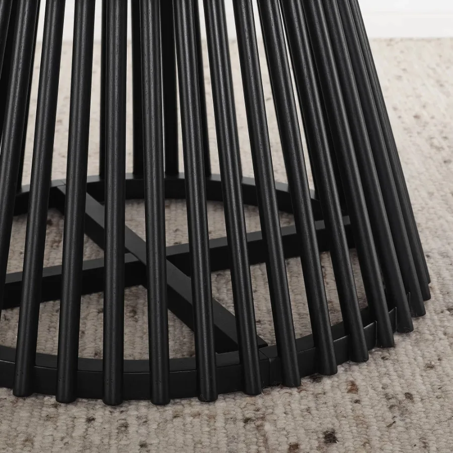 Modern minimalist coffee table solid wood coffee table Nordic style coffee table simple design suitable for both home and offic 5