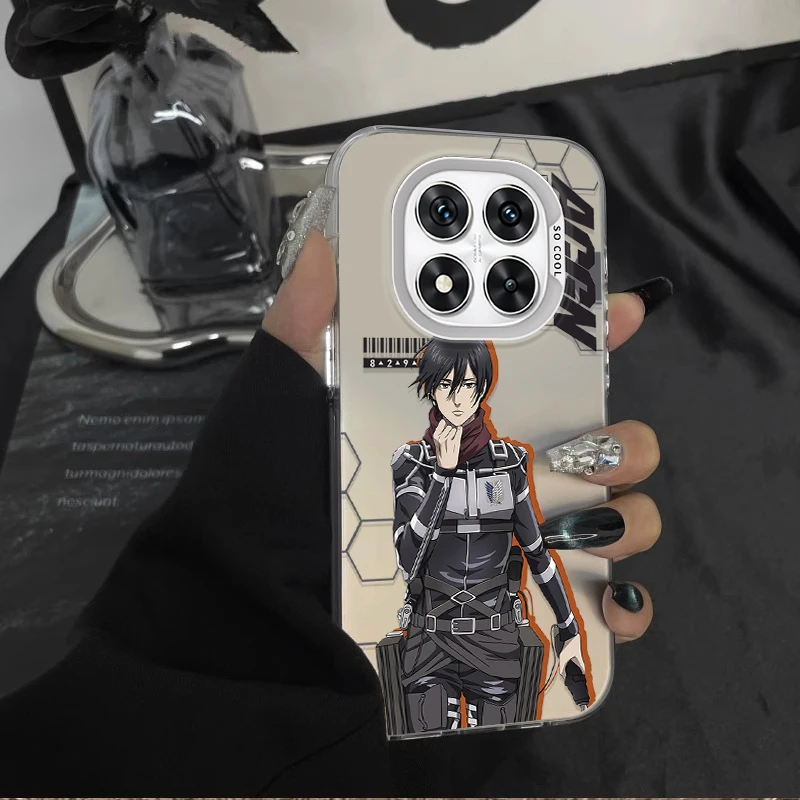 Levi Ackerman Comic Style Frosted Acrylic Phone Case