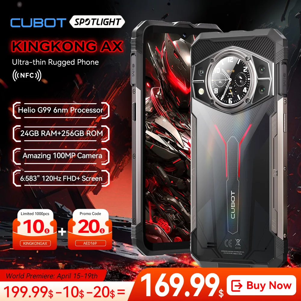 Cubot Kingkong Ax | Wysyłka z 🇵🇱 (Polska)