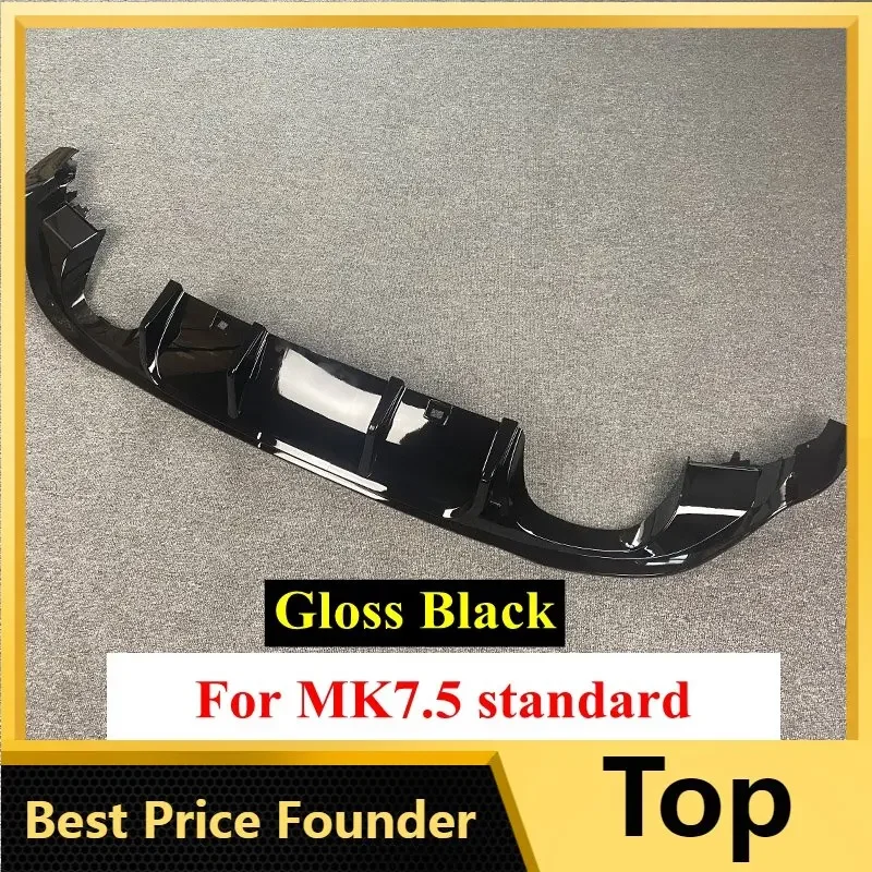 Per Volkswagen Golf 7.5 Gti Mk7.5 Gti Tcr Auto Paraurti Posteriore Diffusore Laterale Posteriore Splitter Spoiler Lip Per Mk7.5 Golf 7.5 Standard