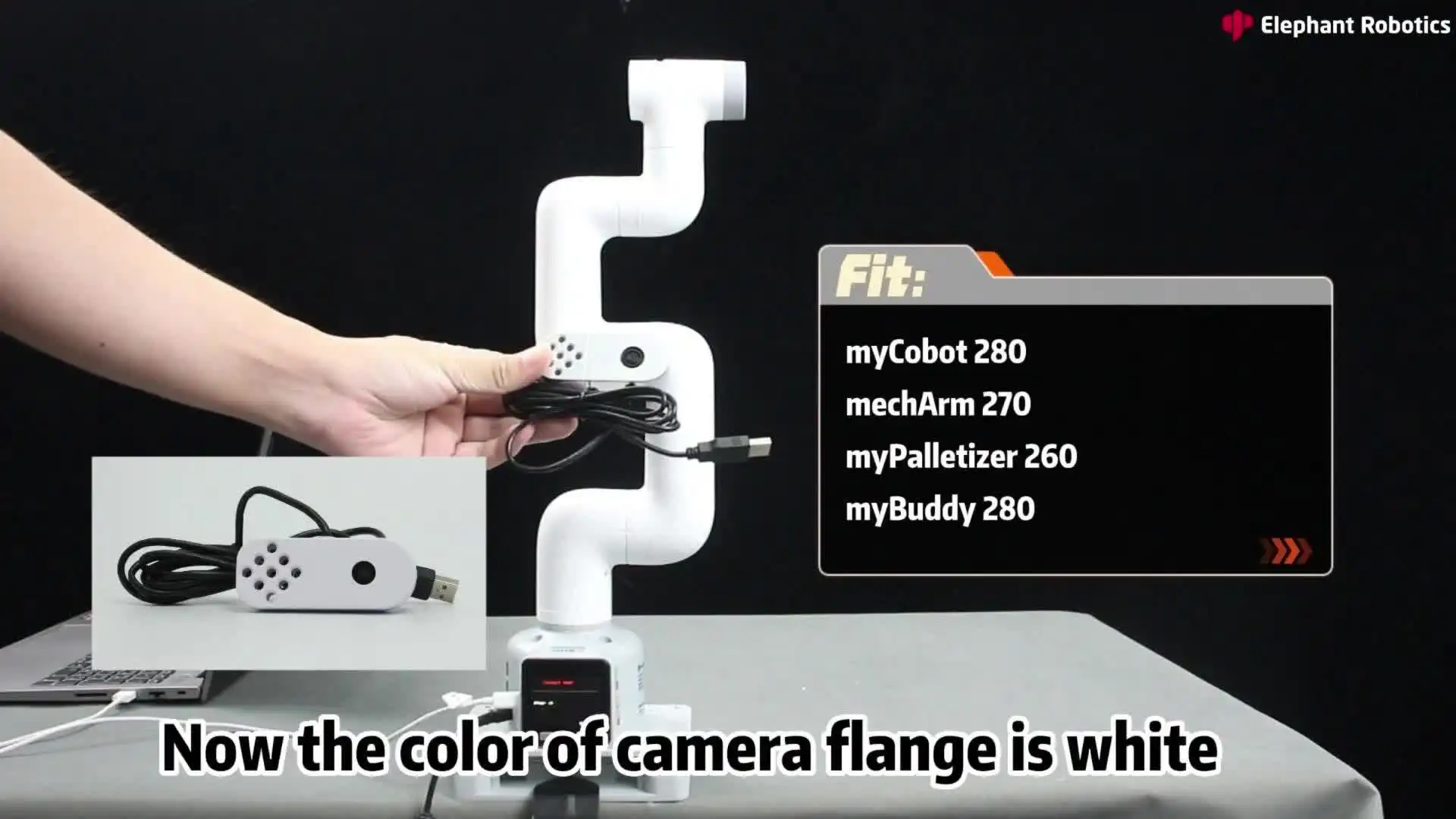 MyCobot Camera Flange Ultra-Small Micro USB Camera Lightweight Flange for myCobot  280 M5, myCobot 280 Pi, myPalletizer 260 M5 - AliExpress 30