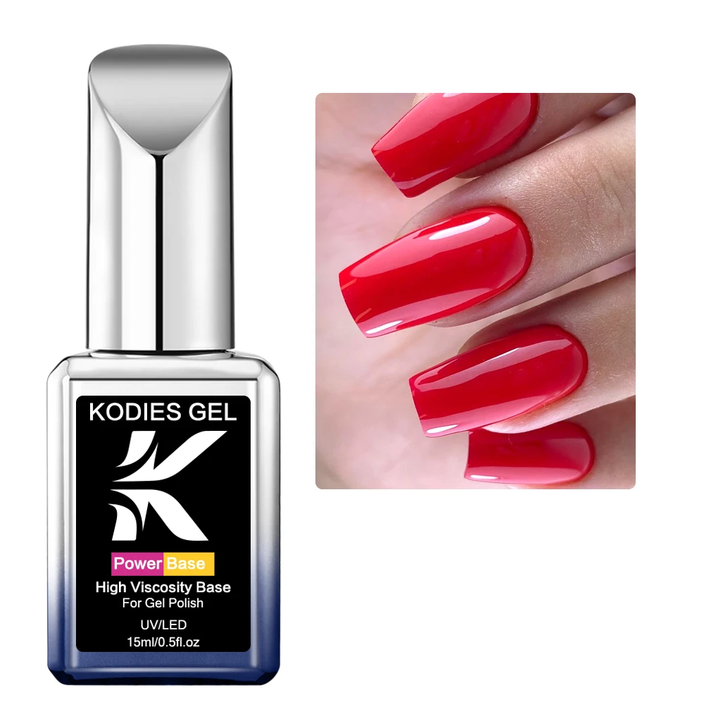 Professional Power Base Coat Gel Nail Polish Semi Permanent UV/LED Structure Base Gel Varnish Strong Adhesion Varnish