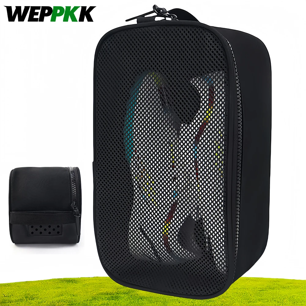 1PCS Shoe Bags for Travel Shoe Pouch Portable Large Shoes Storage Bag Black Packing Cubes for Travel Gym Sport