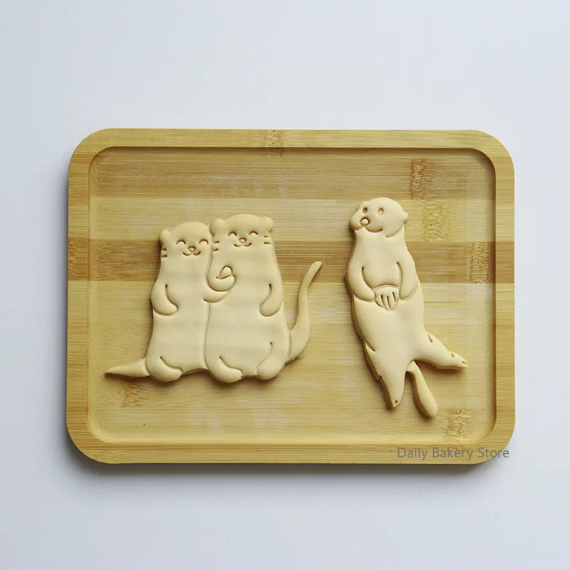 Thank You/Love/Baby Cookie Molds English Blessing Words Embossing Stamp Press Frame DIY Party Baking Fondant Cake Decor Tools